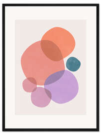 Gerahmter Kunstdruck Bubbles II