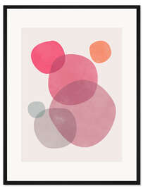 Gerahmter Kunstdruck Bubbles III