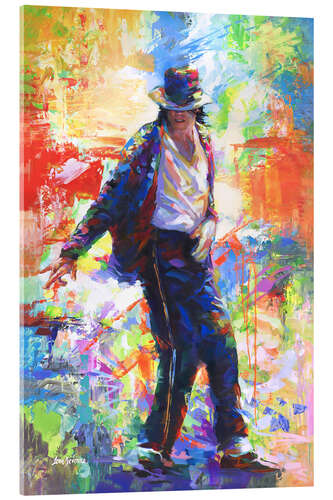 Acrylic print Michael Jackson II