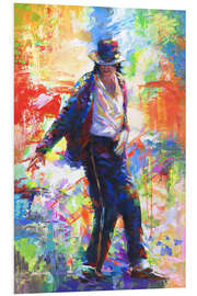 Foam board print Michael Jackson II