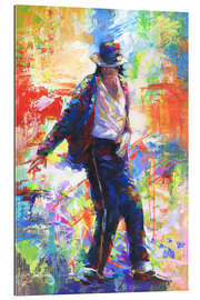 Tableau en plexi-alu Michael Jackson II