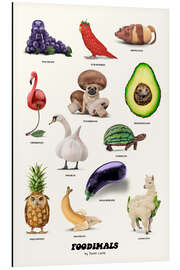 Magnettafel Foodimals