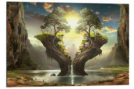 Magnettafel Twin Islands