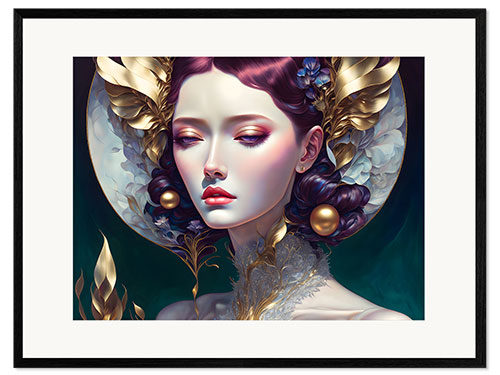 Framed art print Beauty II