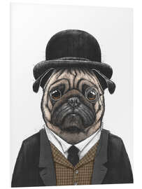 Quadro em PVC Sir Pug