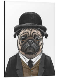 Magnettafel Herr Mops