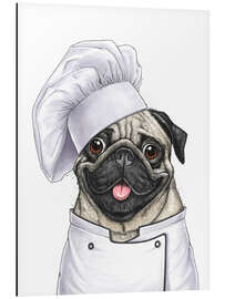 Magnettafel Koch Mops