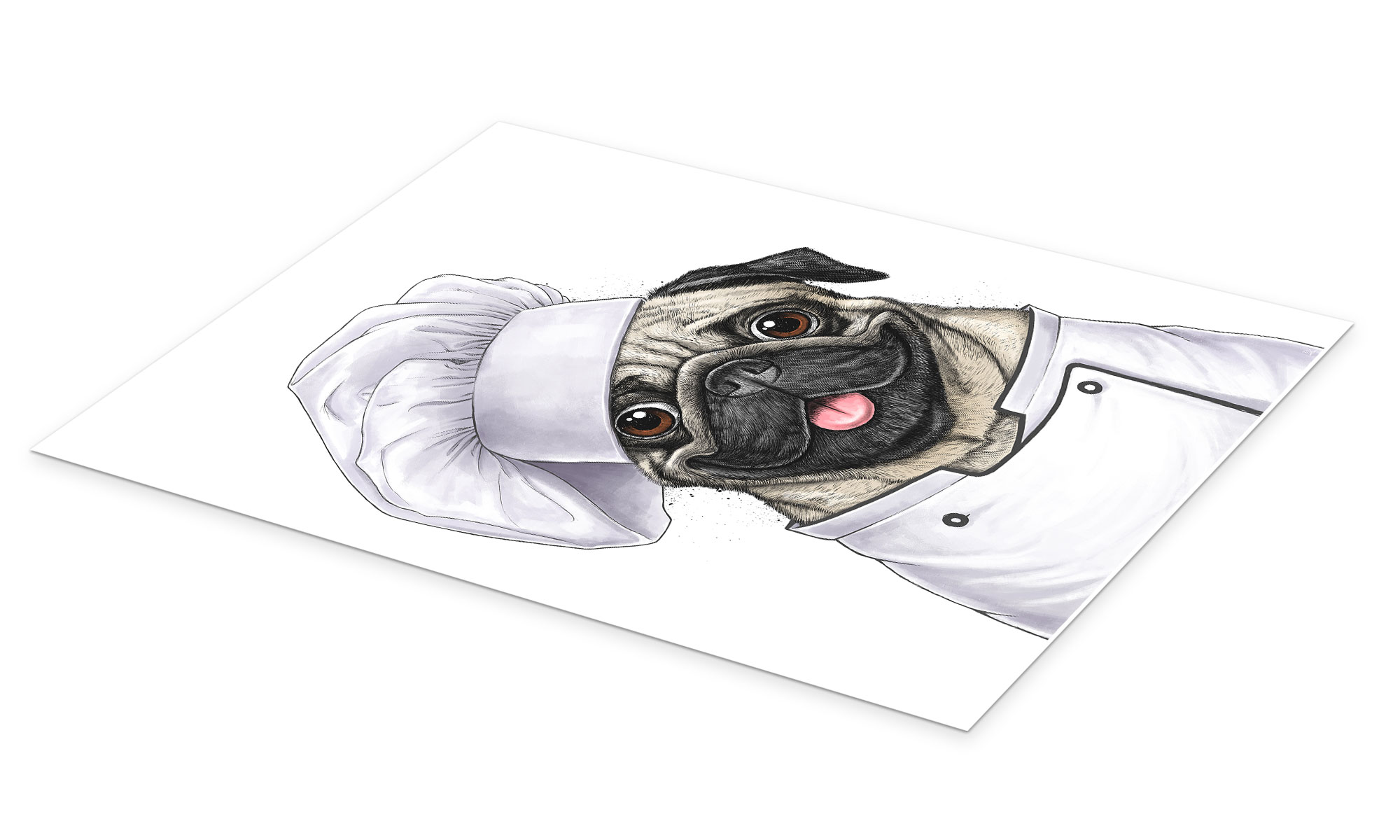 Pug boxer Sticker for Sale by NIKITA KORENKOV NikKor