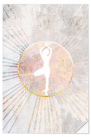 Wandsticker Sun Yoga II