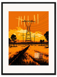 Gerahmter Kunstdruck Se7en