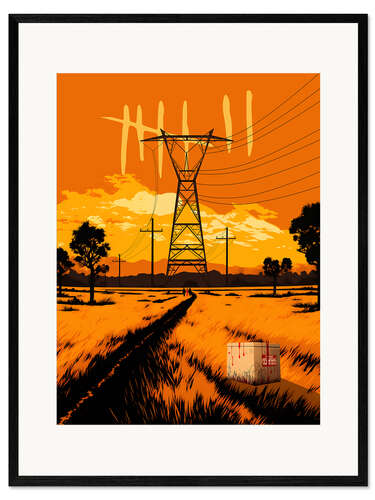 Framed art print Se7en