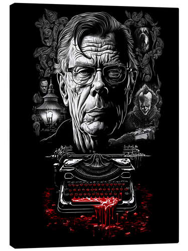 Leinwandbild Stephen King