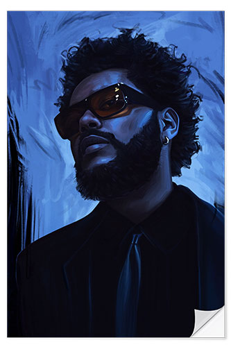 Vinilo para la pared The Weeknd