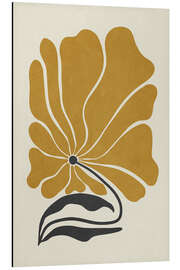 Magnettafel Organic Yellow Flower I