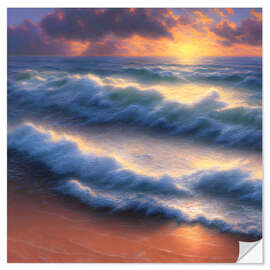 Wandsticker Fantaasy Sea Beach II