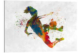 Gallery print Soccer Player in Action