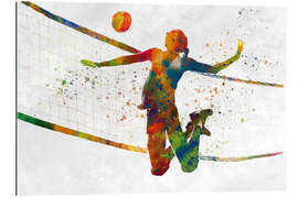 Gallery Print Volleyballspielerin in Aktion