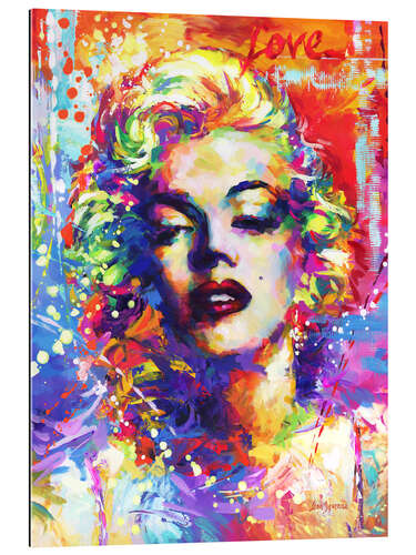 Tableau en plexi-alu Marilyn Monroe II