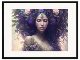 Gerahmter Kunstdruck Flower Girl IV