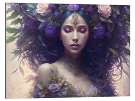 Magnettafel Flower Girl IV