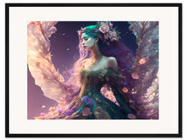 Gerahmter Kunstdruck Flower Girl II