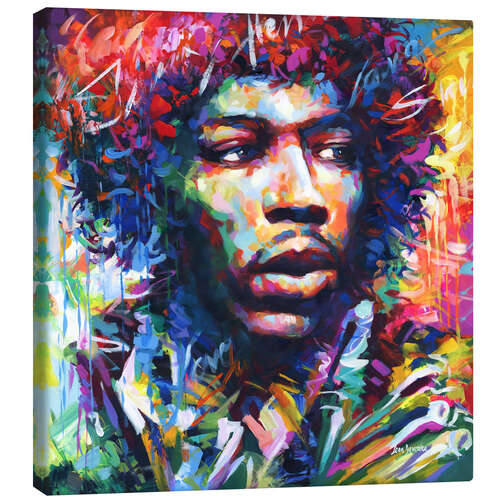 Canvas print Jimi Hendrix III