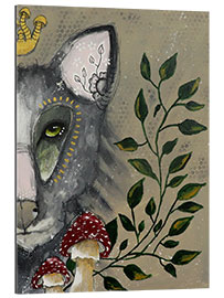 Quadro em plexi-alumínio Wolf - The Prophecies of the Forest