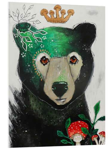 Foam board print The Bear King