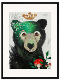 Gerahmter Kunstdruck Der Bärenkönig