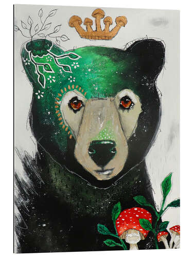 Tableau en plexi-alu The Bear King