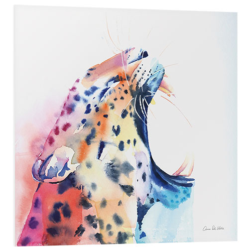 Tableau en PVC Wild Leopard