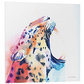 Tableau en PVC Wild Leopard