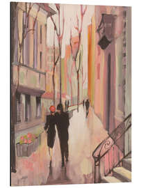 Alubild Promenade in Rosé - Julia Purinton