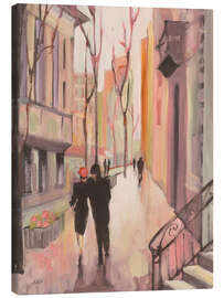 Obraz na płótnie Promenade in Rosé - Julia Purinton