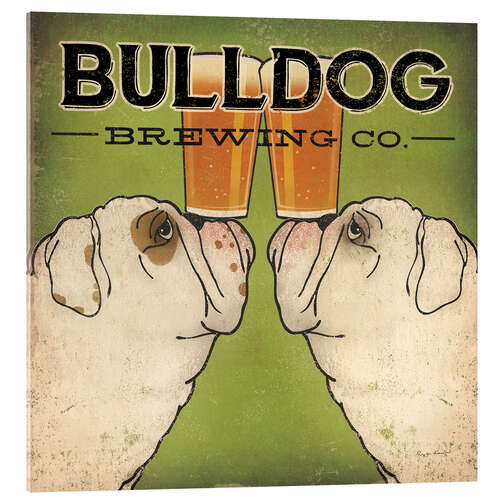 Acrylglasbild Bulldog Brewing Company