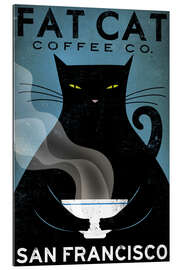 Gallery print Cat Coffee