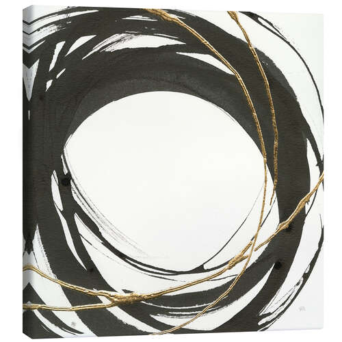 Canvas print Gilded Enso I