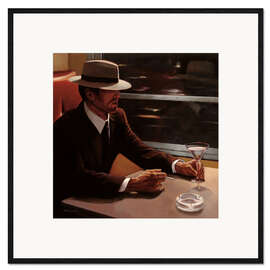 Framed art print A Dry Martini for the Man