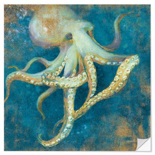 Naklejka na ścianę Ocean Octopus