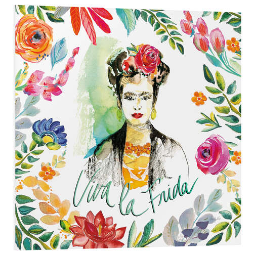 Quadro em PVC Fridas Flower Fancy