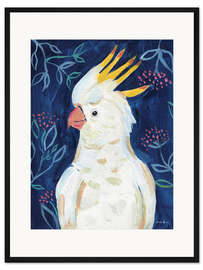 Gerahmter Kunstdruck Tropischer Kakadu