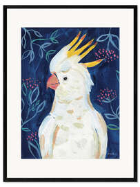 Plakat artystyczny premium w ramie Tropical Cockatoo