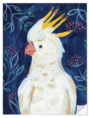 Wall sticker Tropical Cockatoo