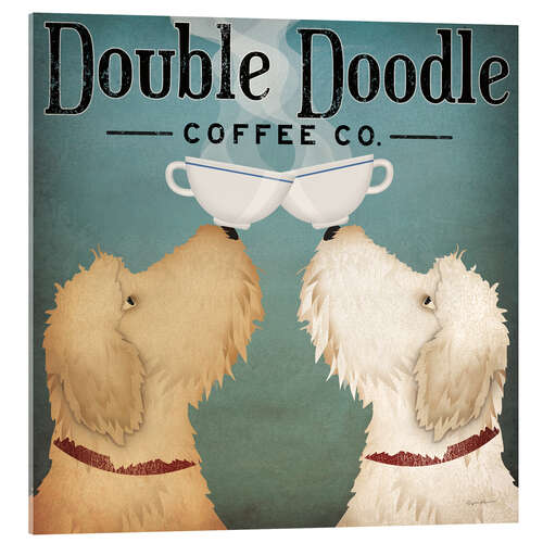 Acrylic print Double Doodle Coffee Co.