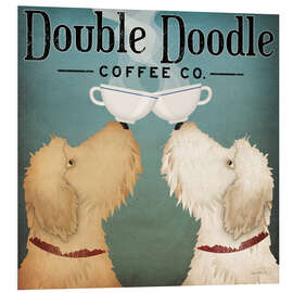 Hartschaumbild Double Doodle Coffee Co.