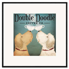 Framed art print Double Doodle Coffee Co. - Ryan Fowler