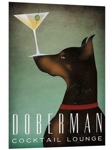 Stampa su PVC Doberman Martini