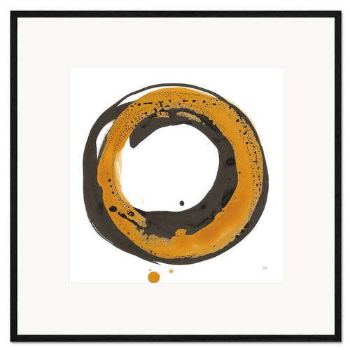 Framed art print Amber Enso