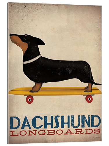 Gallery print Dachshund Longboards