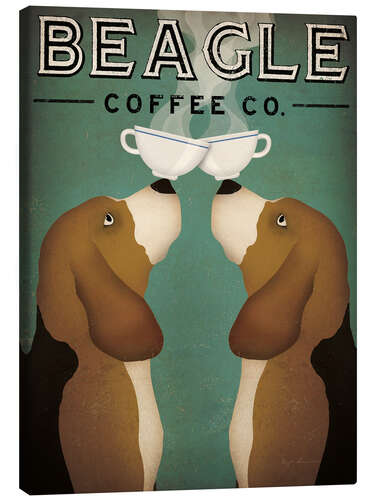 Canvas print Beagle Coffee Co.